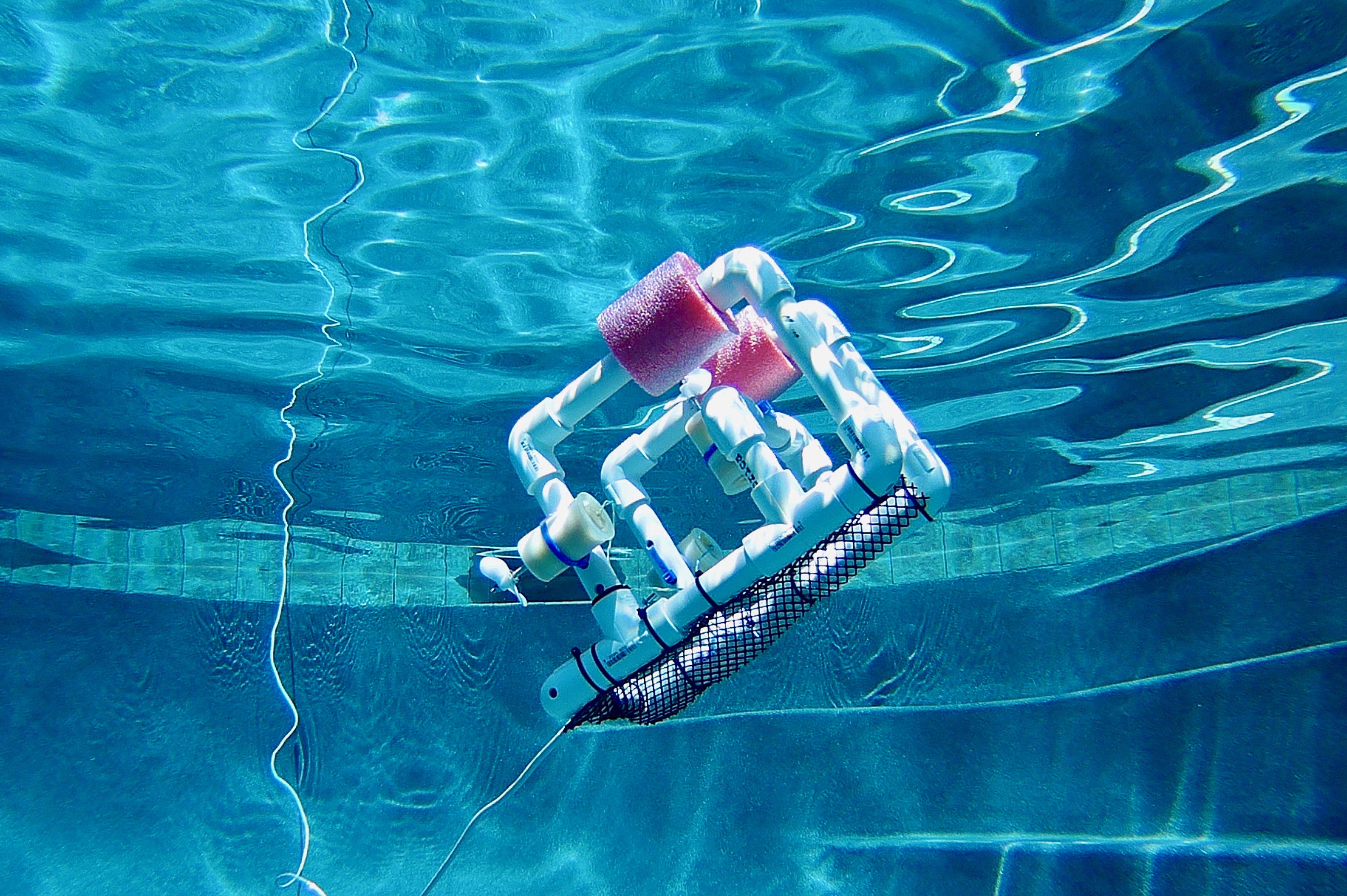 SeaPerch underwater